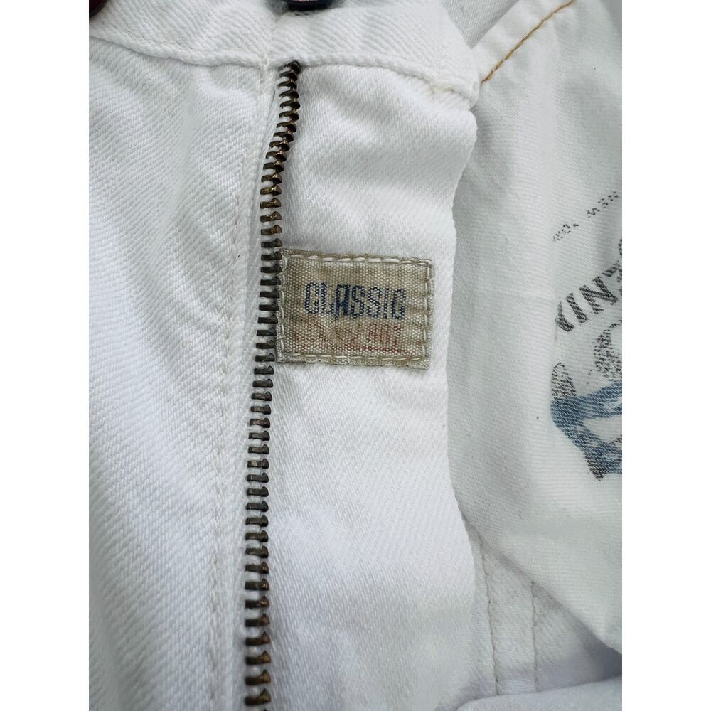 Polo Ralph Laure Jeans Men 867 36x30-Patchwork Distressed Upcycled graffiti - Picture 16 of 16